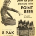 A vintage beer advertisement.